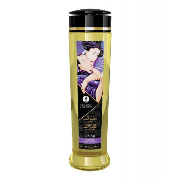 Shunga Erotic Massage Oil - 8 oz Libido/Exotic Fruits