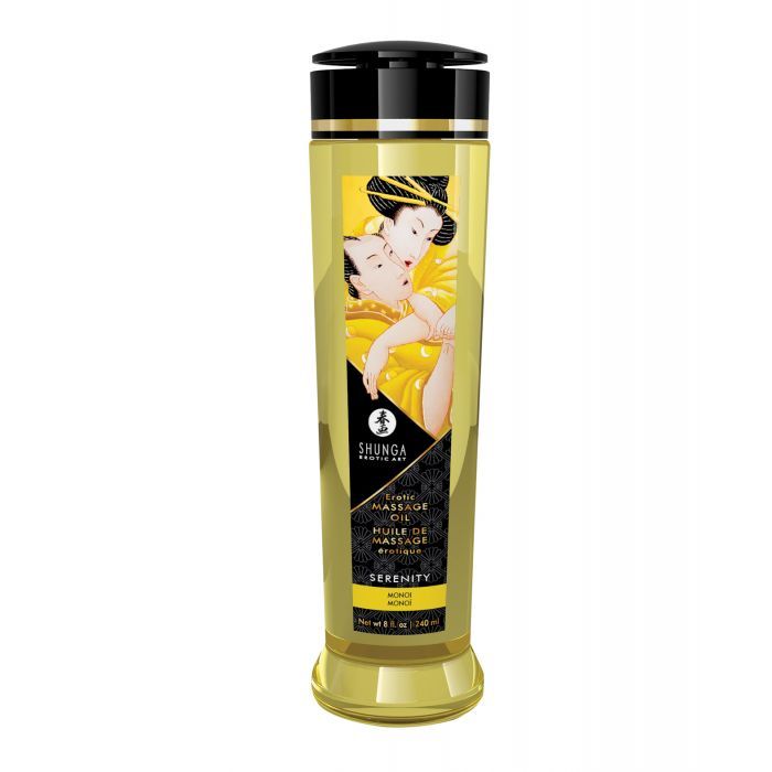 Shunga Erotic Massage Oil - 8 oz Monoi