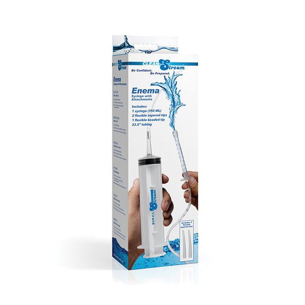 Cleanstream Enema Syringe w/Attachments