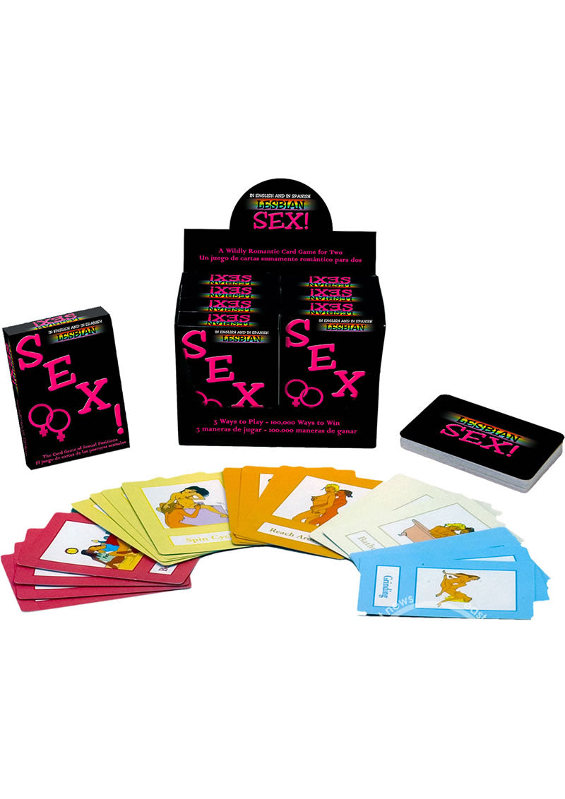 LESBIAN SEX POSITIONS CARD GAME PRIDE