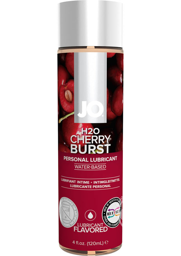 JO H2O CHERRY BURST LUBE 4 OZ