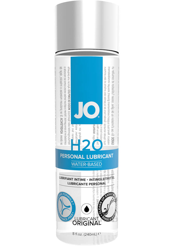 JO H2O WATER BASED  LUBE 8 OZ