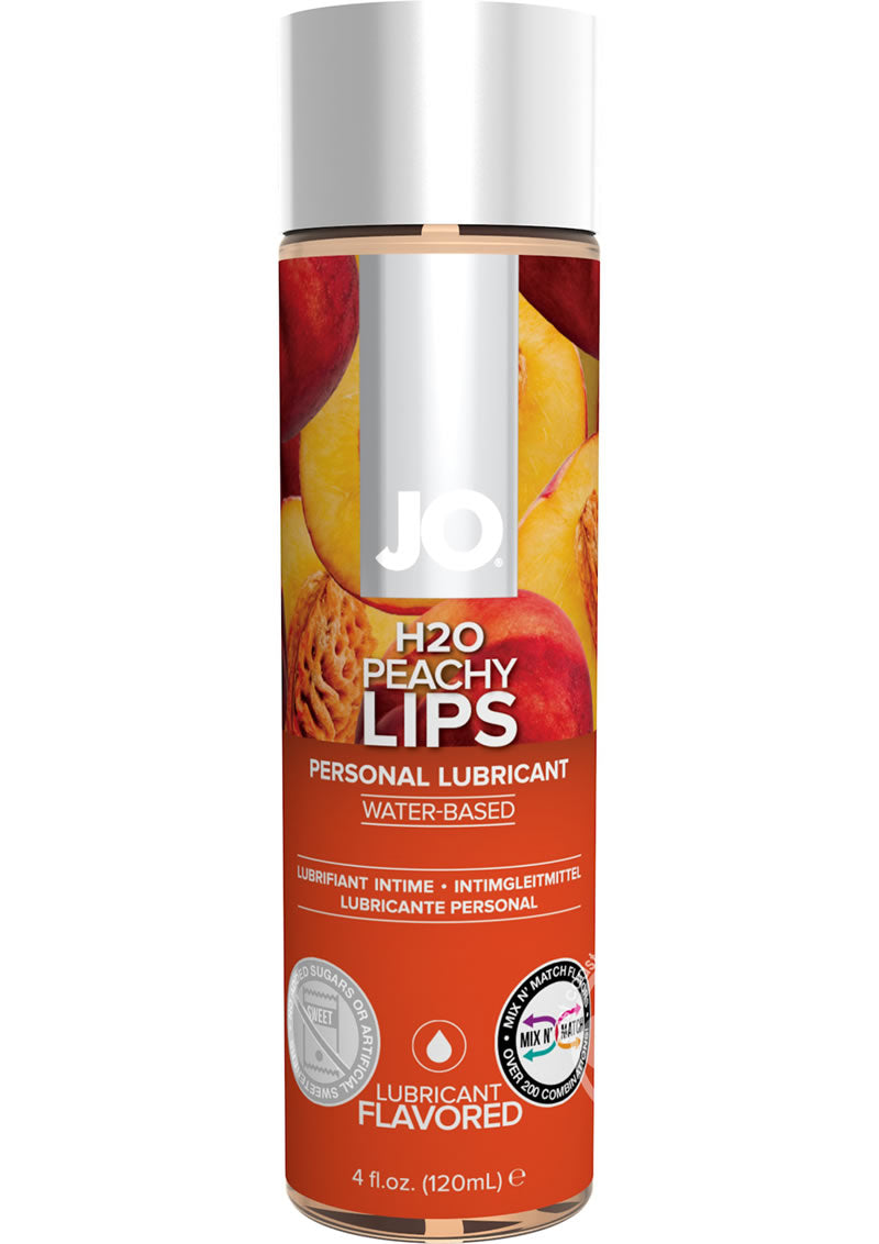 JO H2O PEACHY LUBE 4 OZ