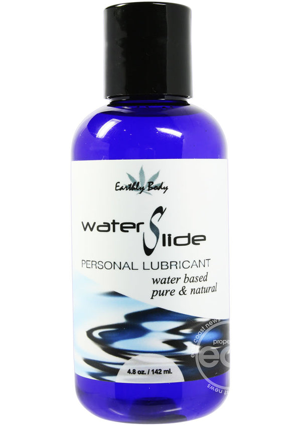 Earthly Body Water Slide Water Based Personal Moisturizer 4oz