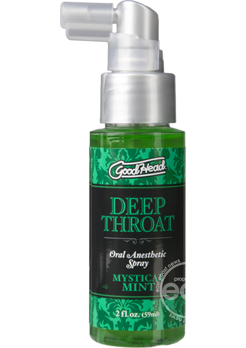 GoodHead Deep Throat Oral Anesthetic Spray Mystical Mint 2oz