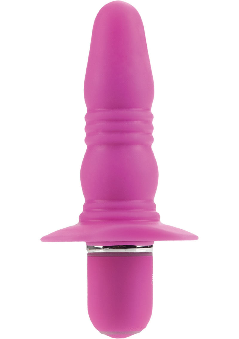 Booty Call Booty Buzz Silicone Vibrating Butt Plug