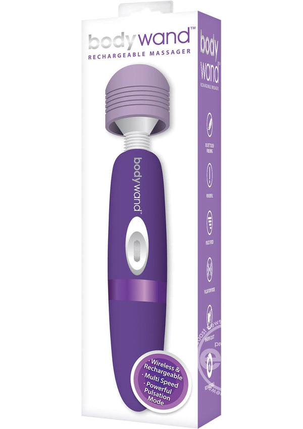 Bodywand Rechargeable Silicone Wand Massager Large PURPLE