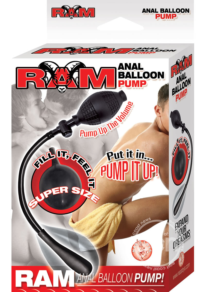 RAM ANAL BALLOON PUMP BLACK