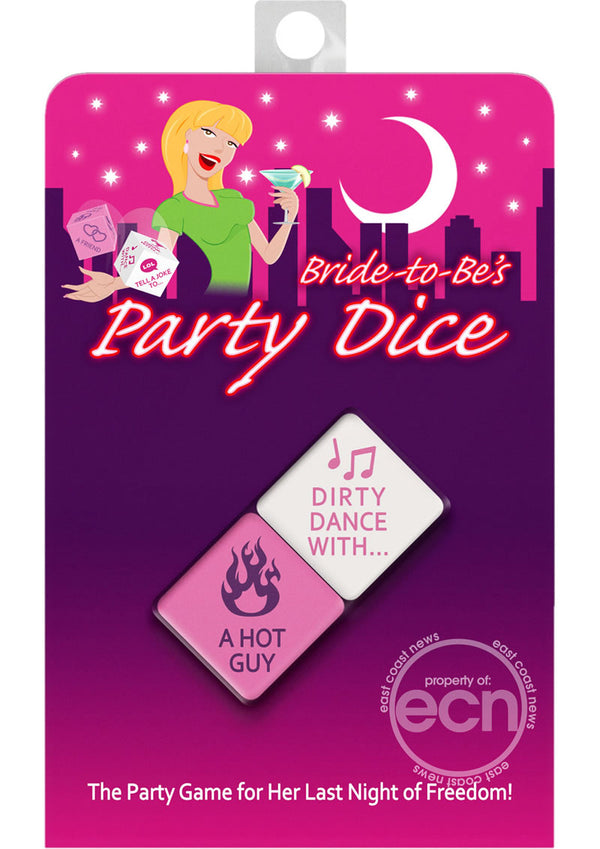 Bride-To-Be's Party Dice