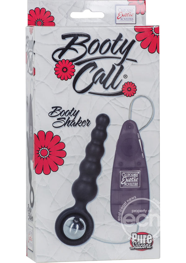 Booty Call Booty Shaker Silicone Vibrating Butt Plug with Remote Control