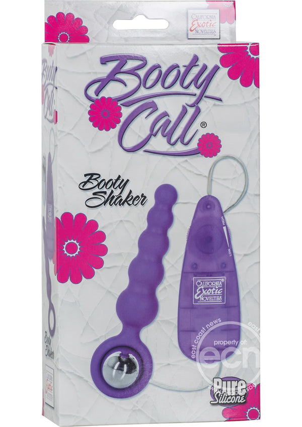 Booty Call Booty Shaker Silicone Vibrating Butt Plug with Remote Control