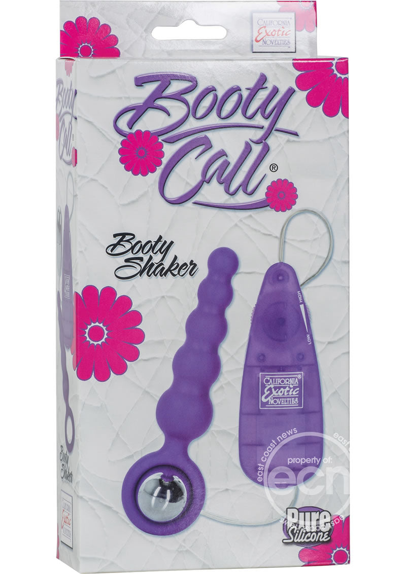 Booty Call Booty Shaker Silicone Vibrating Butt Plug with Remote Control