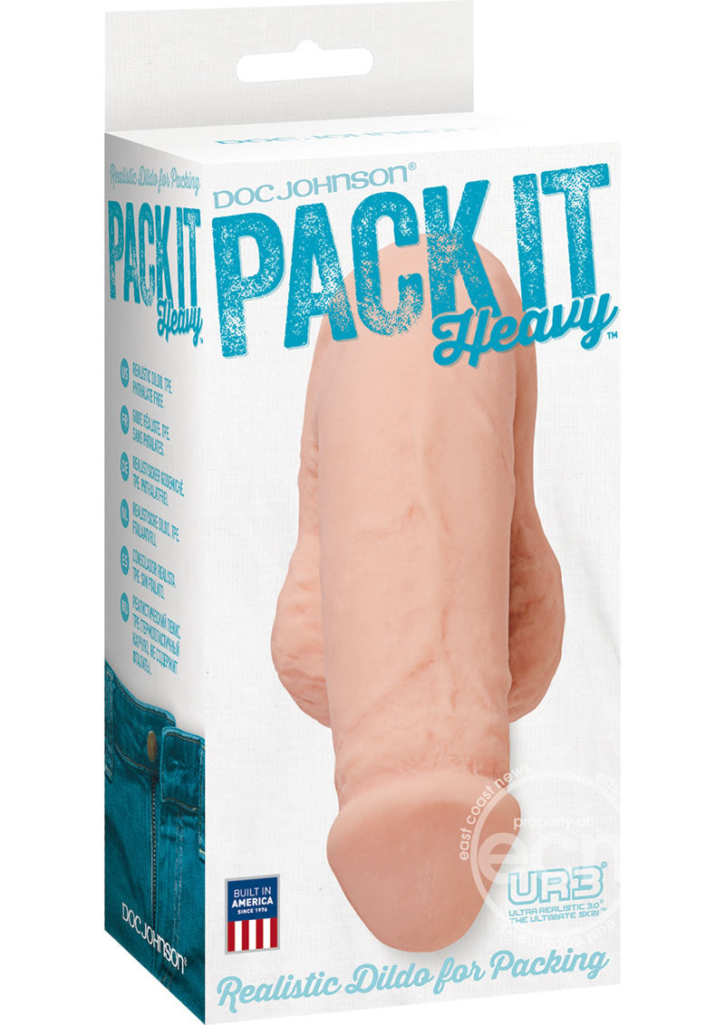 Pack It Heavy Dildo 5.5in