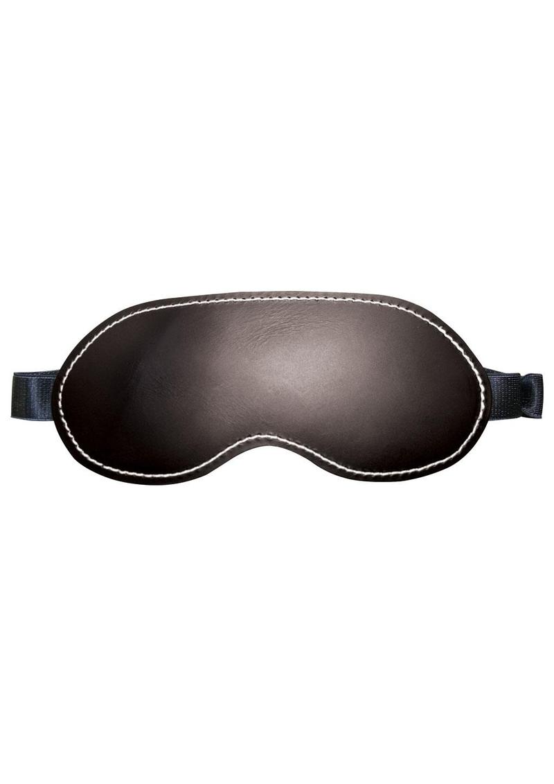 EDGE LINED LEATHER BLINDFOLD