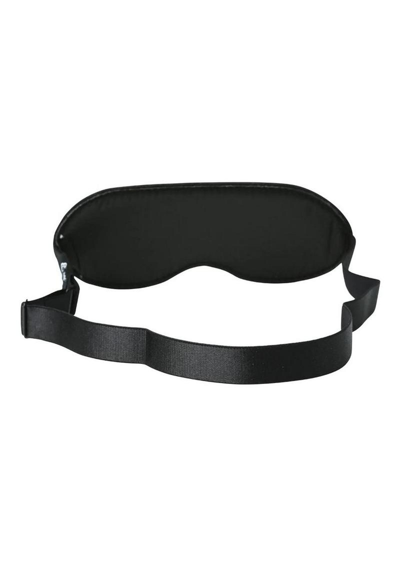 EDGE LINED LEATHER BLINDFOLD