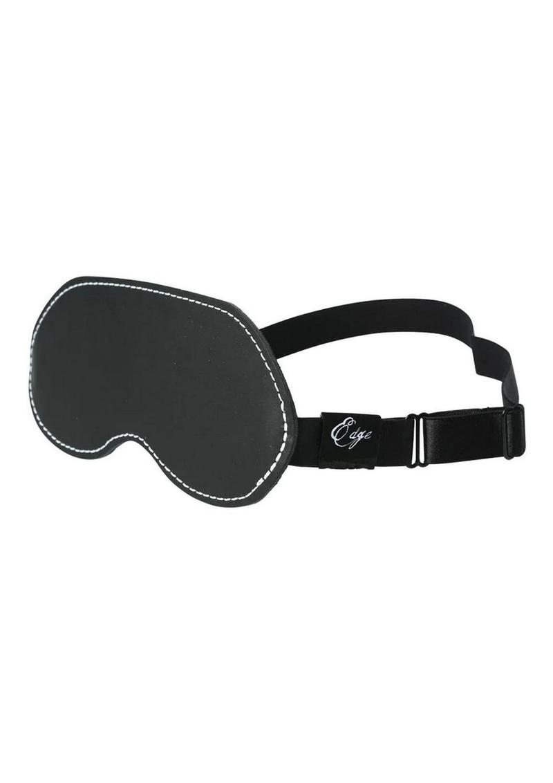 EDGE LINED LEATHER BLINDFOLD