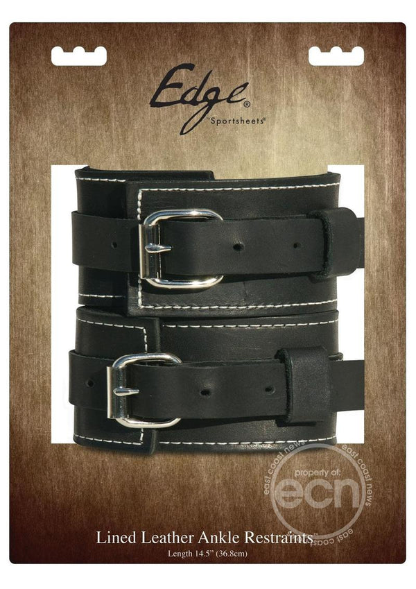 Edge Leather Adjustable Ankle Restraints