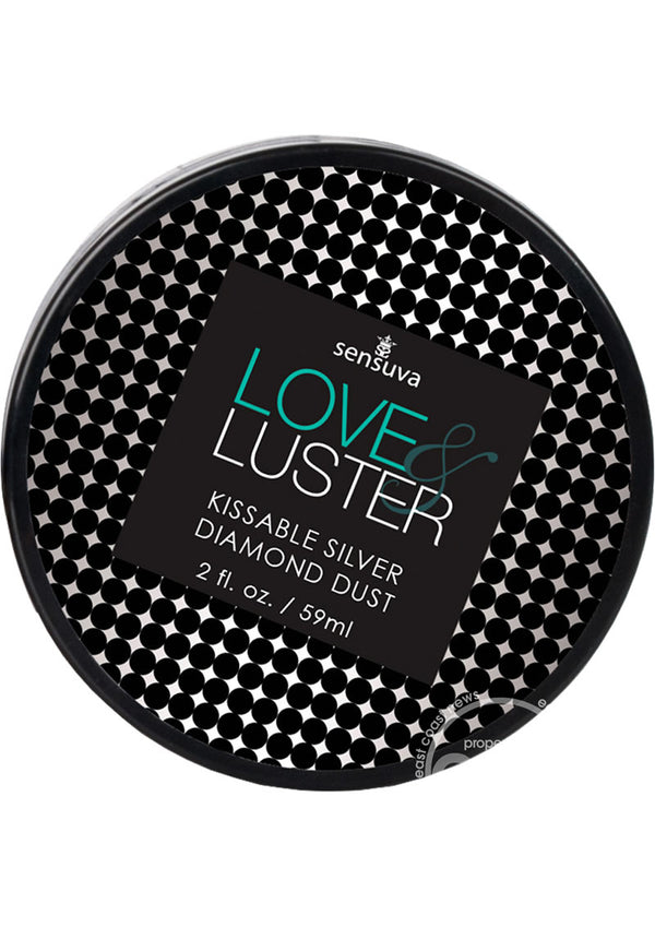 LOVE & LUSTER KISSABLE DIAMOND DUST 2 OZ JAR