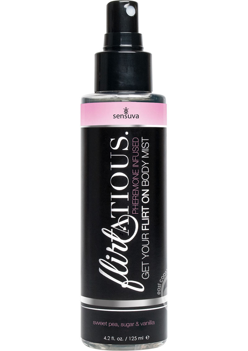 SENSUVA/FLIRTATIOUS/VANILLA,SUGAR & SWEET P/BODYSPRAY/4.2 FLOZ