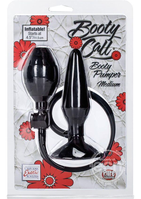 Booty Call Silicone Booty Pumper Butt Plug - Medium