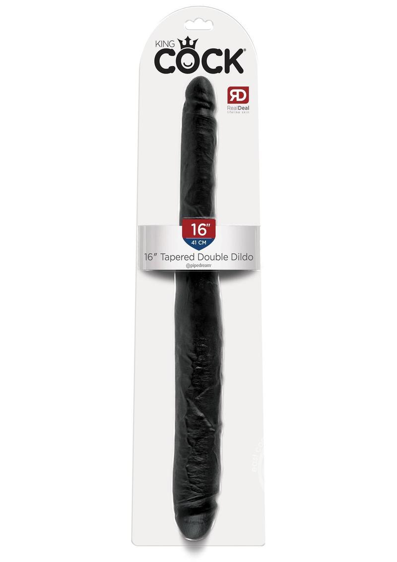 KINGCOCK/TAPERED DOUBLE DILDO