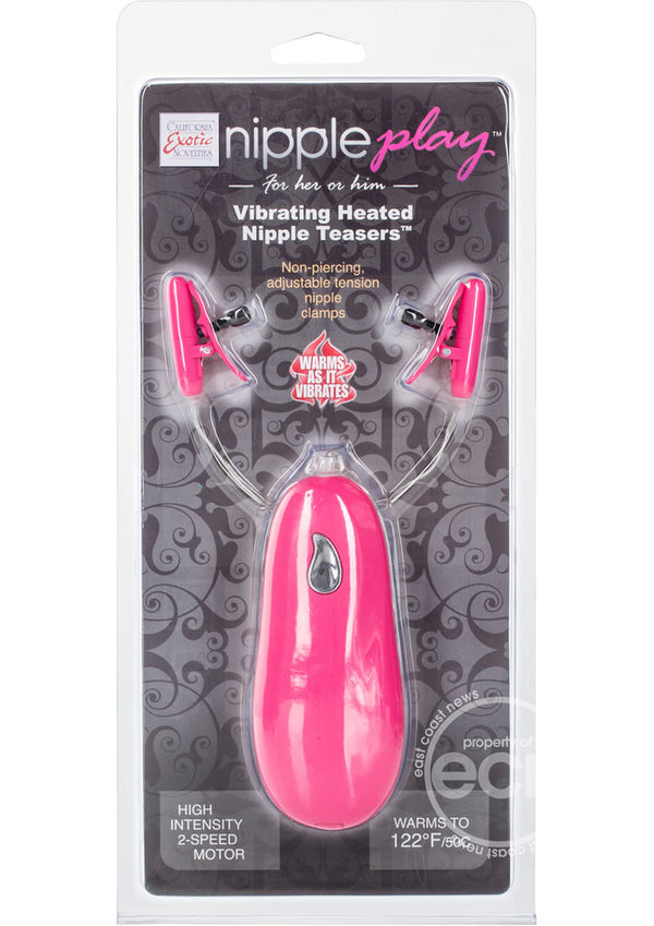 Nipple Play Vibrating Warming Nipple Teasers