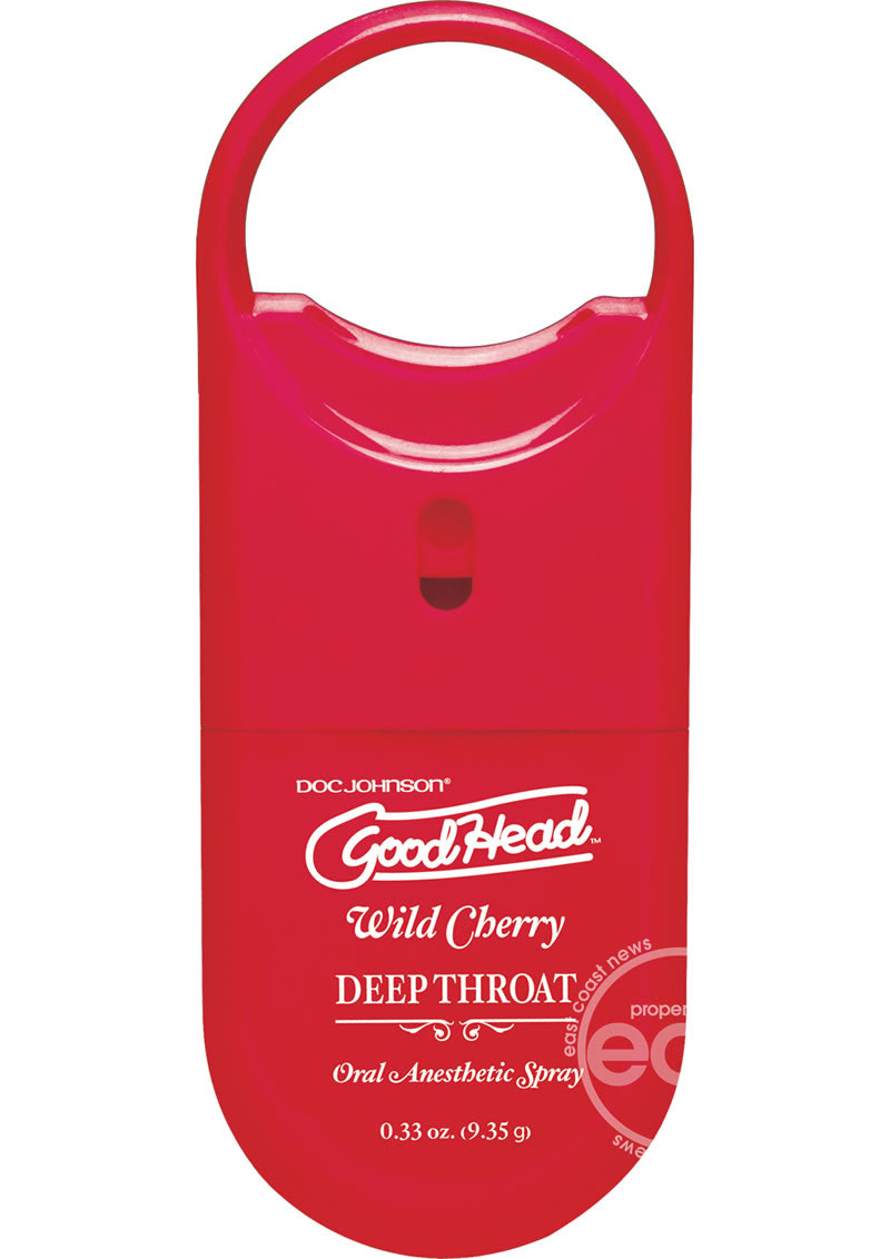 GoodHead Deep Throat Oral Anesthetic Spray Cherry