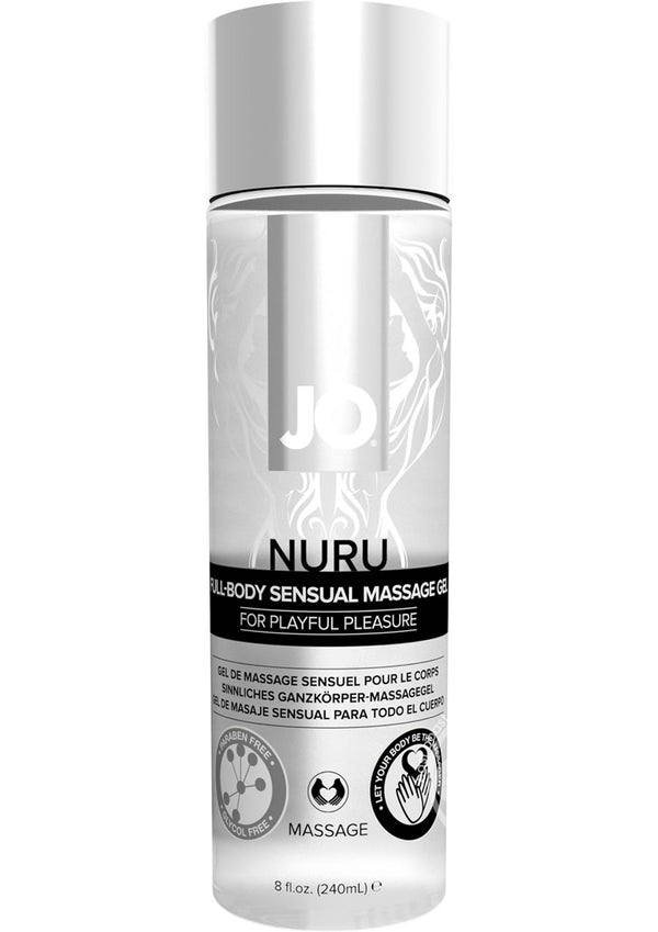 JO NURU FULL BODY MASSAGE GEL 8OZ