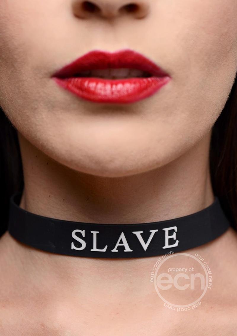 MASTER SERIES MY SLAVE ADJ COLLAR