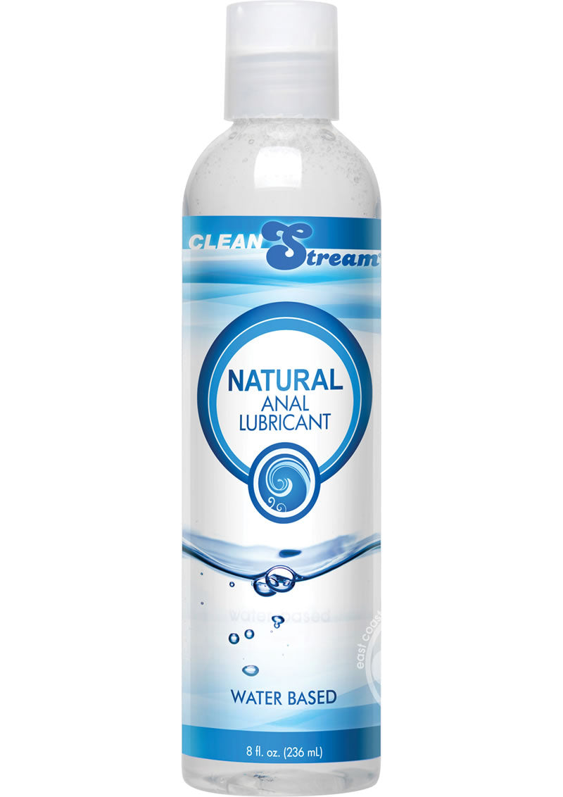 CLEANSTYREAM WATER BASED NATURAL ANAL GLIDE 8OZ