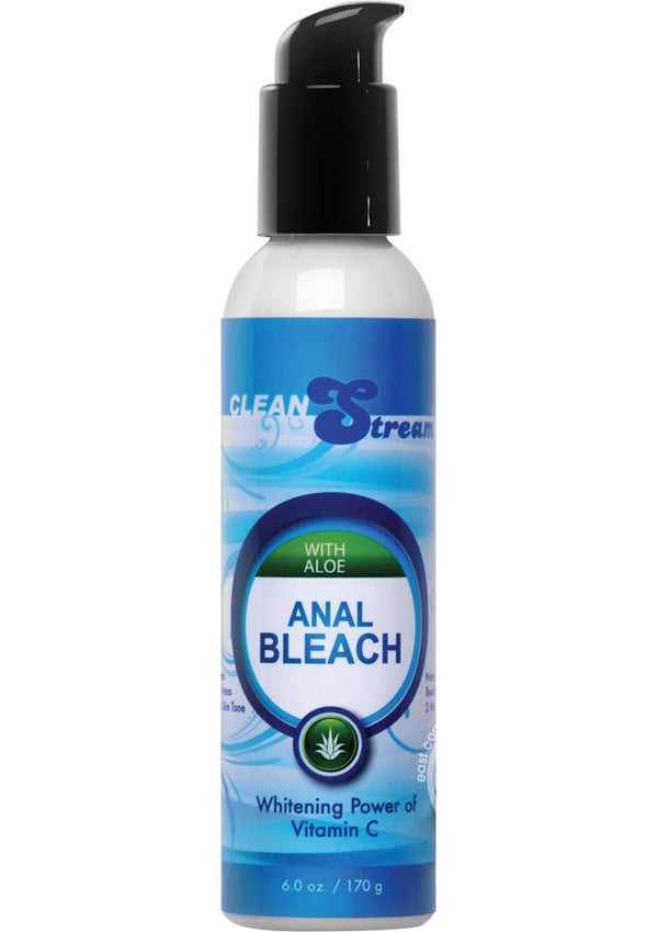 CleanStream Anal Bleach with Vitamin C and Aloe 6oz - Blue