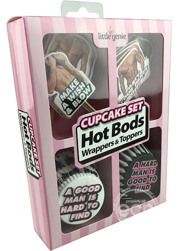 Hot Bod Wrappers & Toppers Cupcake