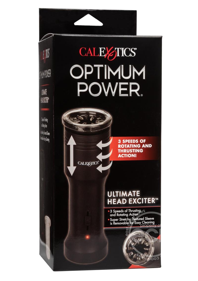 Optimum Power Ultimate Head Exciter Rotating Vibrating Masturbator