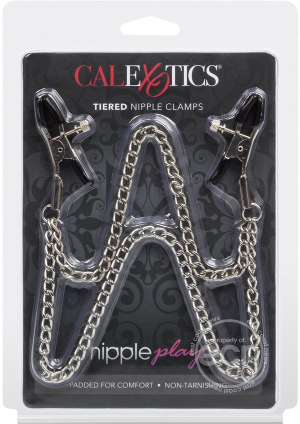 Nipple Play Tiered Nipple Clamps - Silver