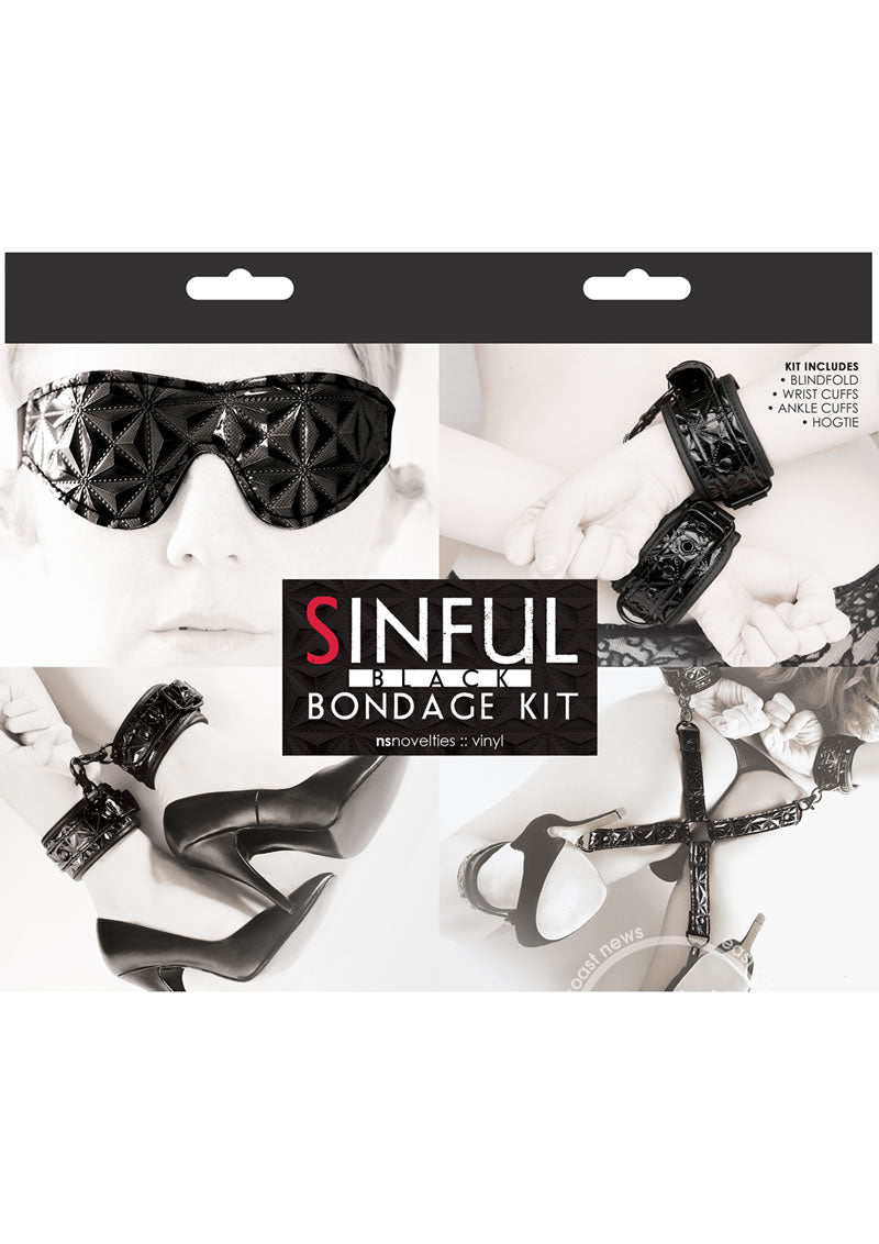 Sinful Bondage Vinyl Kit (Set of 4)