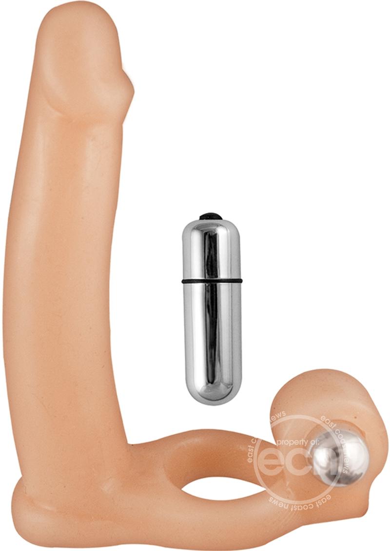 Double Penetrator Dream Vibrating Cockring