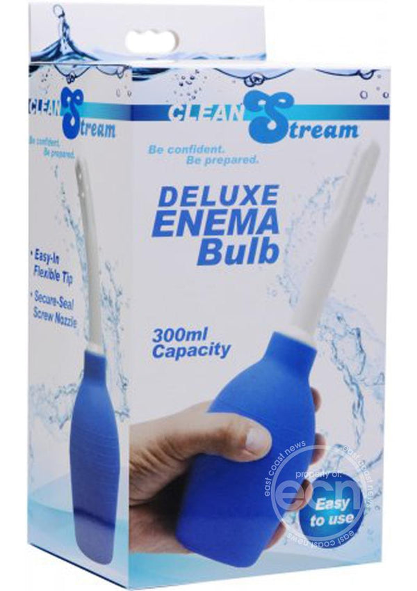 CLEANSTREAM DELUXE ENEMA BULB WHITE TOP