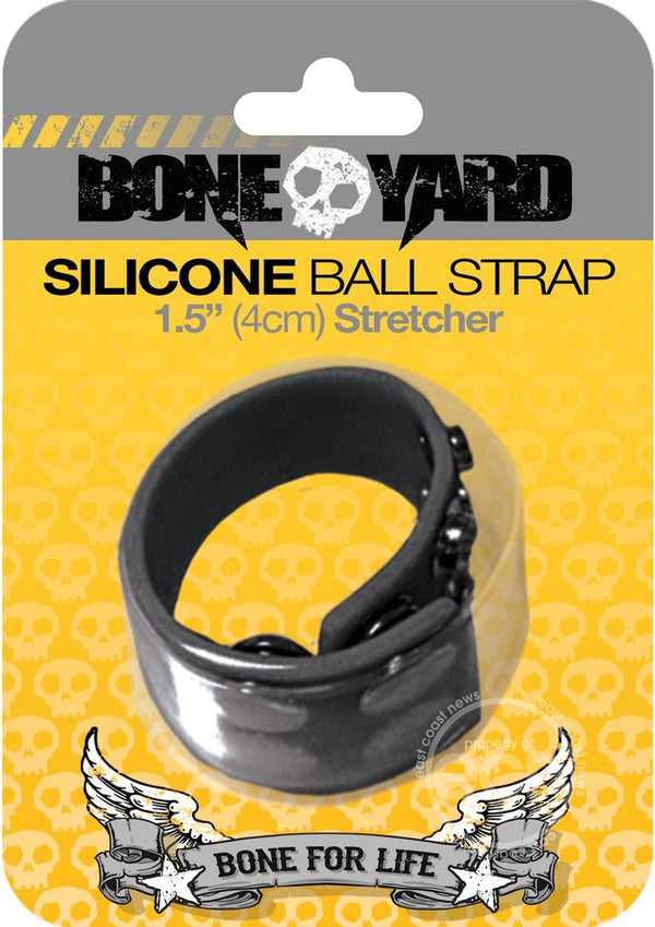 Boneyard Silicone Ball Strap 1.5in Stretcher BLACK