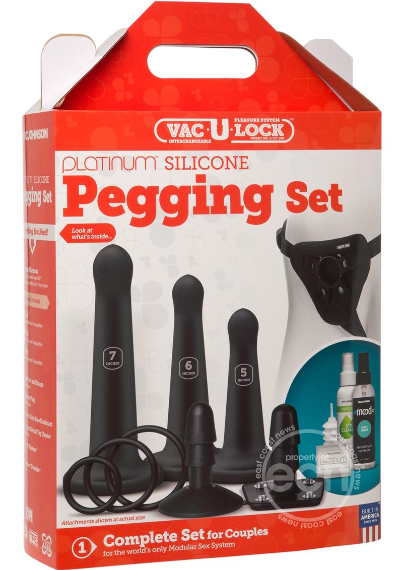 Vac-U-Lock Platinum Silicone Pegging Set