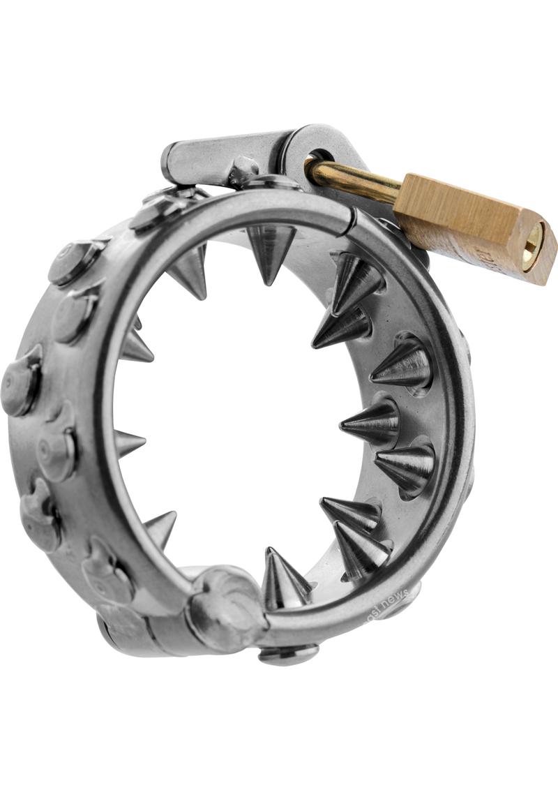 MASTER SERIES IMPALER LOCKING CBT RING SPIKES