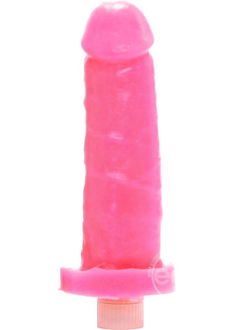 Clone-A-Willy Silicone Dildo Molding Kit with Vibrator - Glow In The Dark Hot Pink