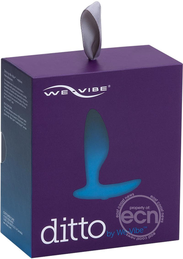 We-Vibe Ditto Vibrating Rechargeable Silicone Butt Plug with Remote Control