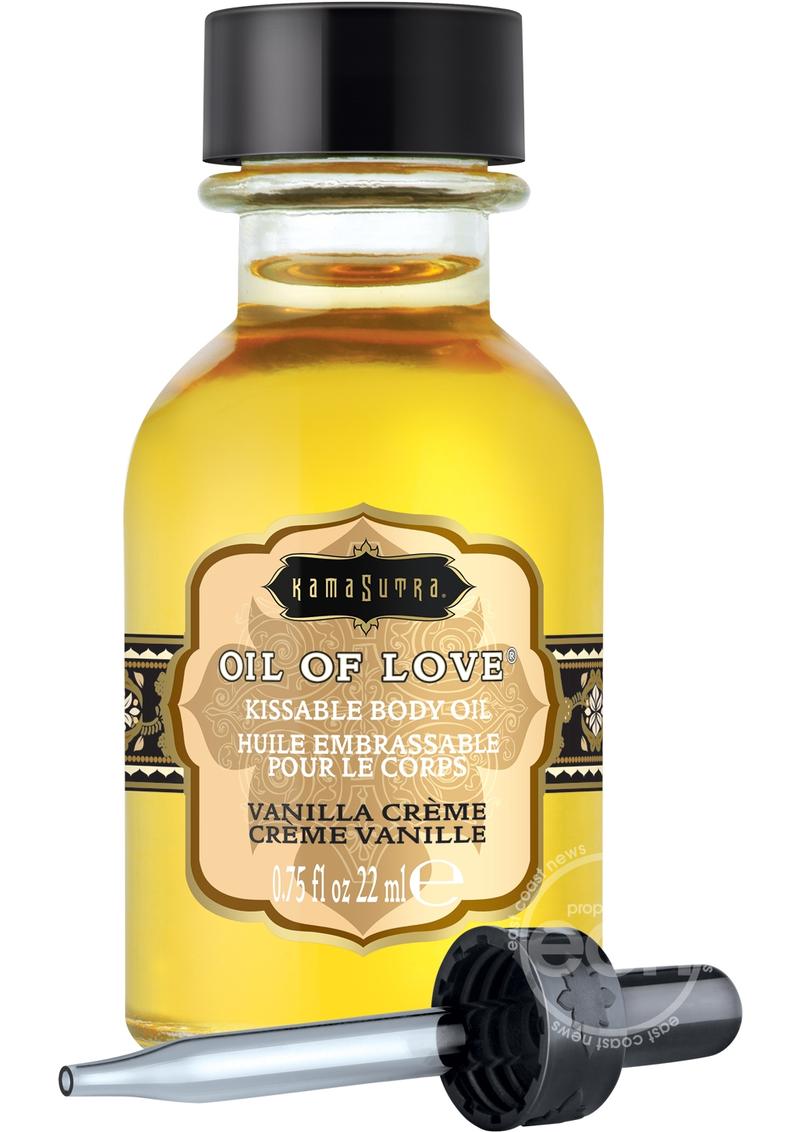 KAMA SUTRA OIL OF LOVE VANILLA CREME 0.75 OZ