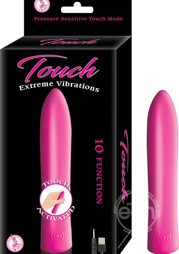 Touch Extreme Vibrations Rechargeable Silicone Vibrator