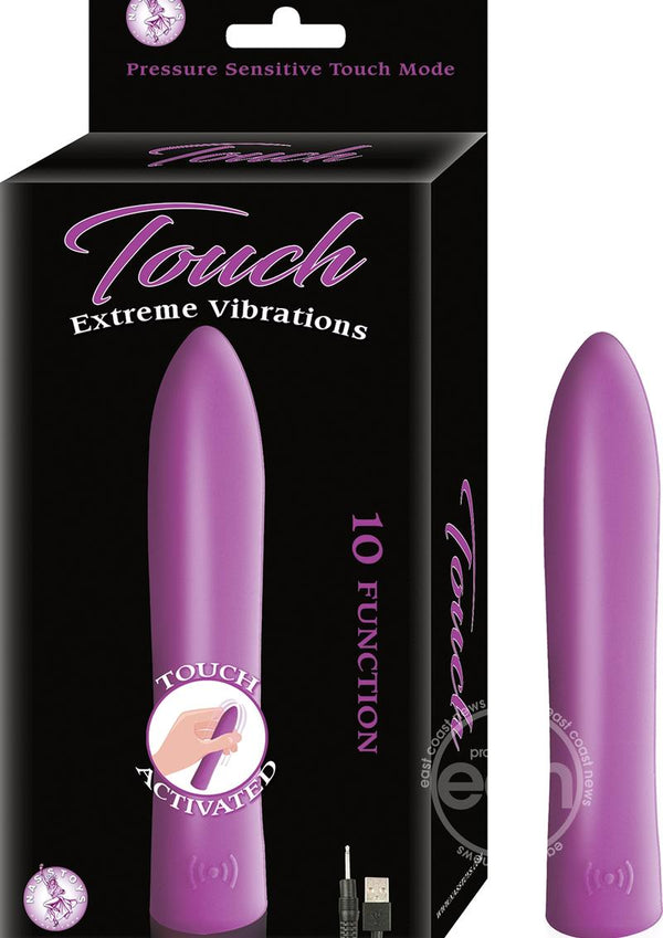 Touch Extreme Vibrations Rechargeable Silicone Vibrator