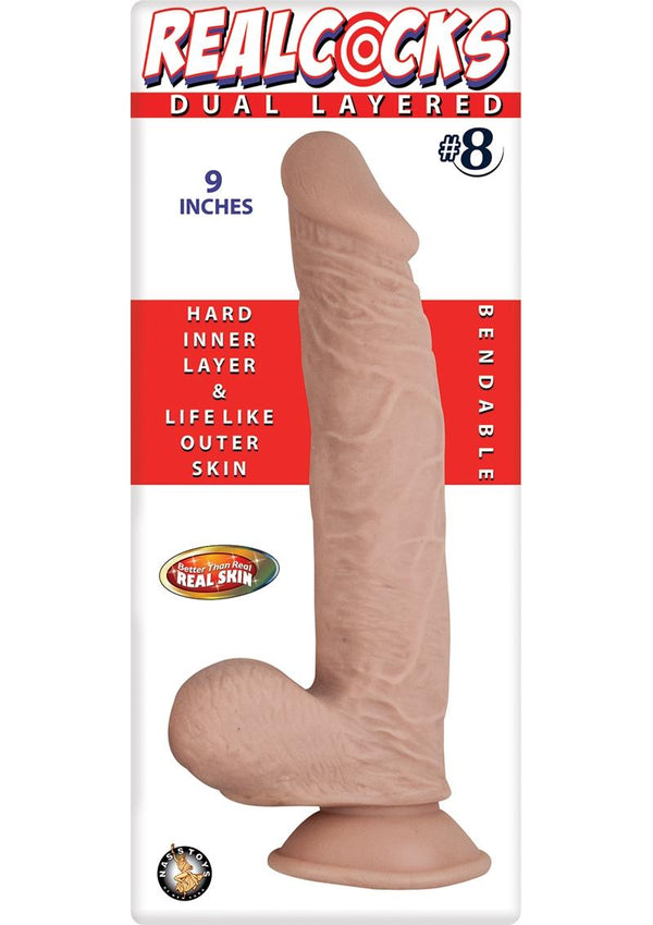 REALCOCKS DUAL LAYERED #8/ 9 FLESH