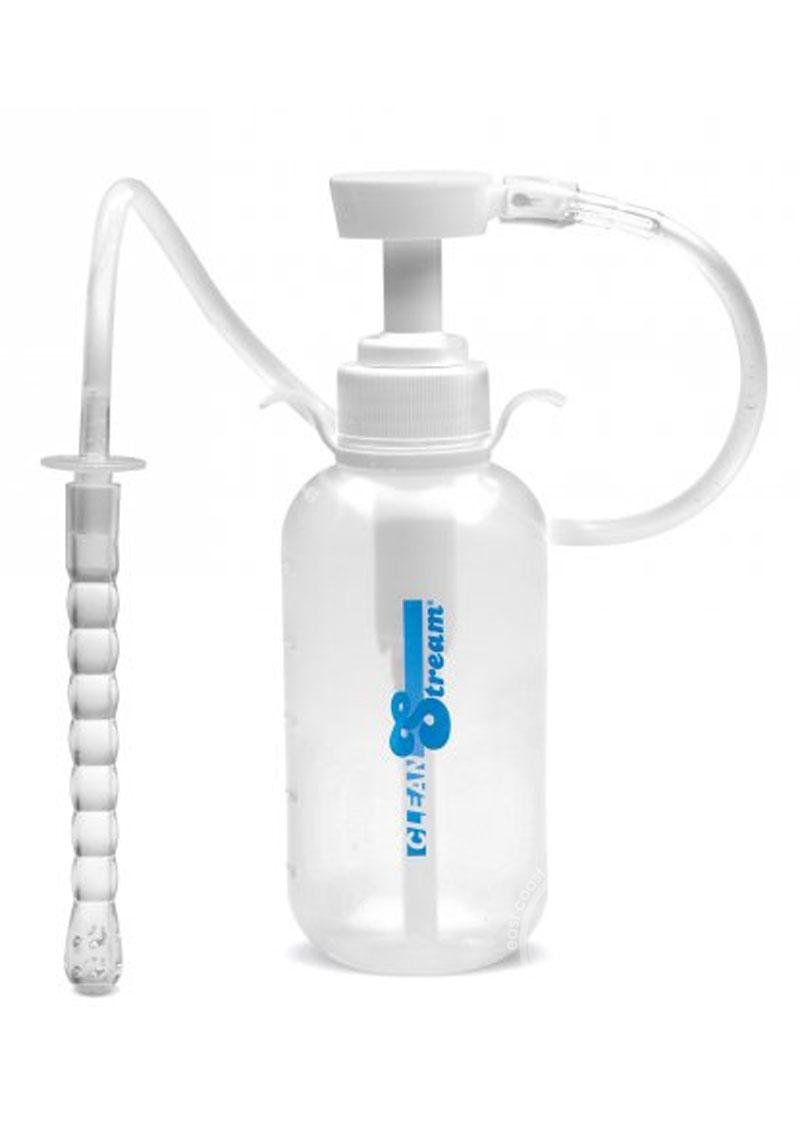 CleanStream Pump Action Enema Bottle with Nozzle