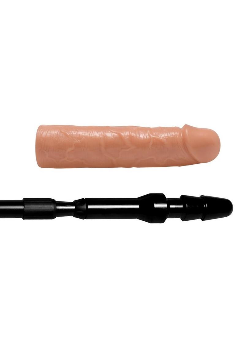 MASTER SERIES DILDO ON EXPANDABLE ROD