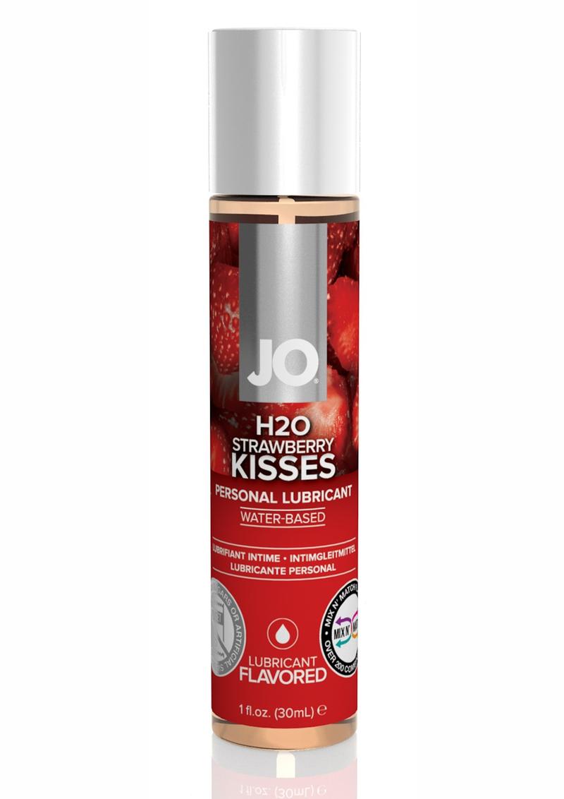 JO H2O FLAVORED LUBE STRAWBERRY 1 OZ