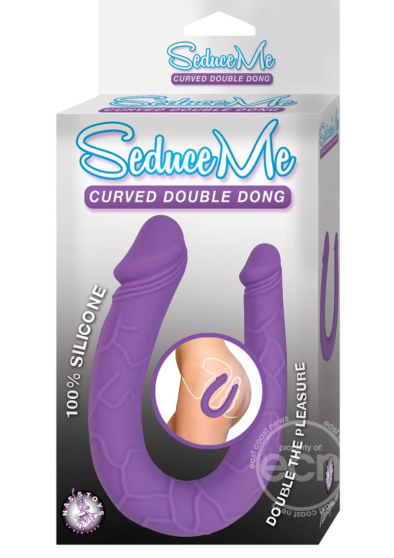 SEDUCE ME CCURVED DOUBLE DONG PURPLE